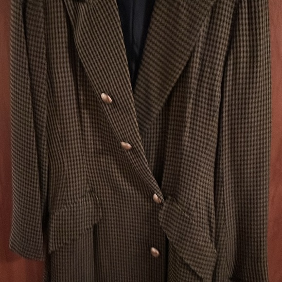 Vintage Houndstooth Dress size 8 - Picture 2 of 3